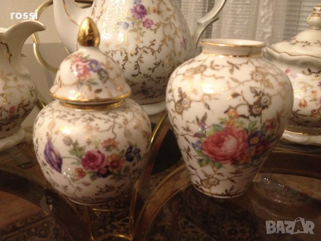 Vintage. Royal Porzellan Bavaria. Нов немски сервиз за кафе, чай. 