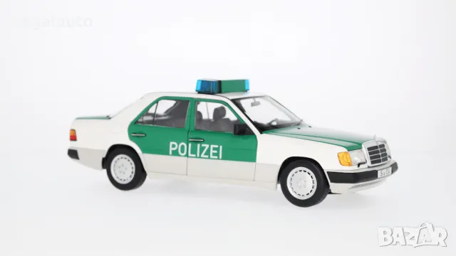 B66040700,умален модел die-cast Mercedes-Benz 230 E,W 124(1989-1993),Limousine,Polizei,1:18, снимка 4 - Колекции - 48892784