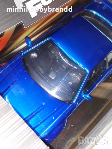 Nissan SKYLINE  GT-R BNR34 BRIAN'S  1.24  JADA FAST&FURIOUS  TOP  TOP   TOP  MODEL, снимка 11 - Колекции - 43676636