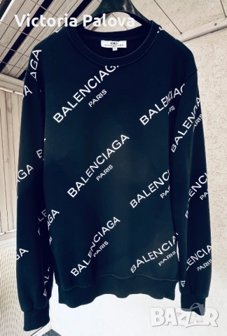 BALENCIAGA HOODIE - луксова реплика унисекс, снимка 4 - Суичъри - 51759281