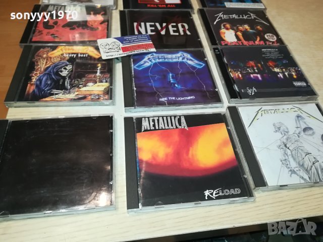 METALLICA CD ПО ИЗБОР 2511231700, снимка 6 - CD дискове - 43144818