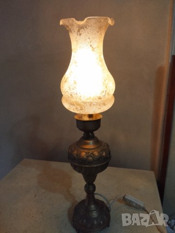 Настолна лампа в стил арт деко, снимка 5 - Настолни лампи - 42937456
