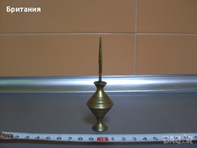 Бронзов елемент., снимка 2 - Декорация за дома - 52899069