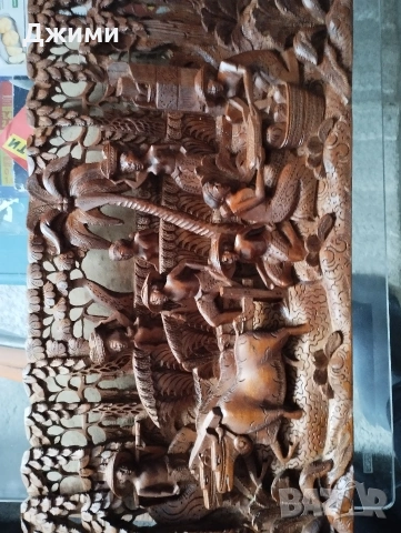 тайландска дърворезба, снимка 8 - Антикварни и старинни предмети - 53400345