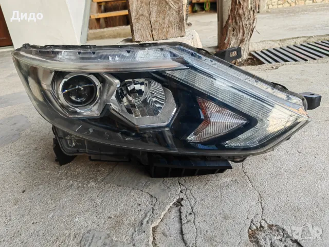 Фар Nissan Qashqai FULL LED десен / Фар Нисан Кашкай Оригинален, снимка 1 - Части - 49601208