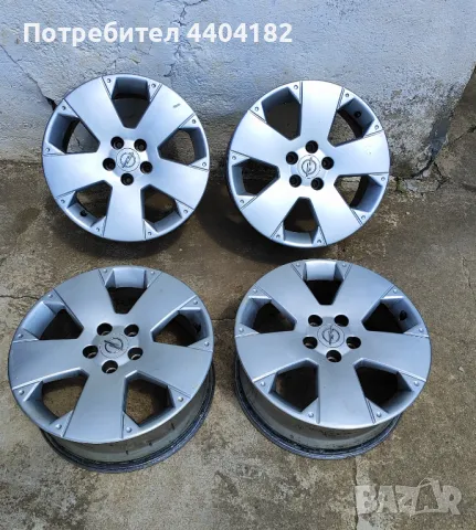 Опел Вектра С джанти 17 цола 5x110 mm , ET 41, снимка 1