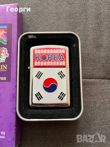 Зипо оригинална запалка от Корея, снимка 3 - Други ценни предмети - 48520031