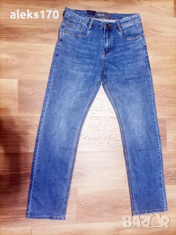 Класически мъжки дънки от 33 до 38 сини