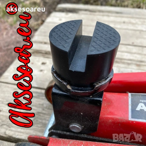 Здрава висококачествена гумена подложка с прорез адаптер за крик и подемник за коли гумен тампон, снимка 3 - Аксесоари и консумативи - 53369179