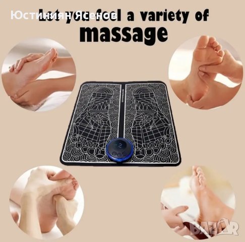 Продавам EMS подложка за масаж на крака и стимулация на мускулите, снимка 4 - Масажори - 43686658