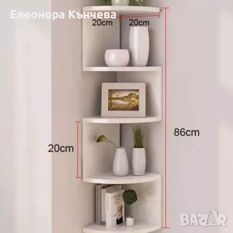 Ъглова етажерка, снимка 1