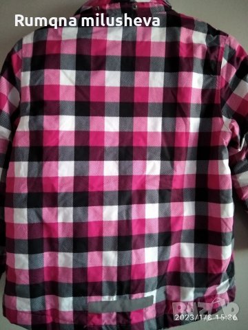 Яке за момиче 122/128, снимка 2 - Детски якета и елеци - 30576182