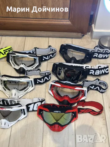 Очила за мотор 100% за Ендуро и Мотокрос, снимка 3 - Аксесоари и консумативи - 48572288
