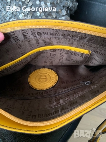 Оригинална дамска чанта на марката Etienne Aigner, снимка 7 - Чанти - 51945374