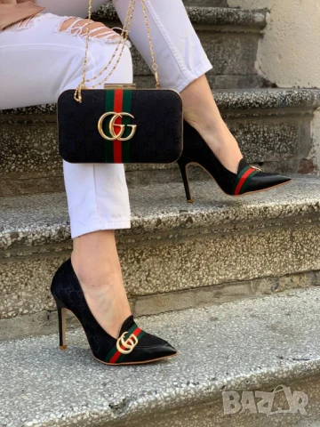 обувки на ток louis vuitton gucci, снимка 16 - Дамски ежедневни обувки - 51356078