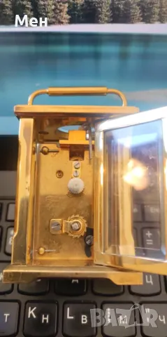 Каретени часовници 2 бр.Голям и мини., снимка 4 - Антикварни и старинни предмети - 49972842