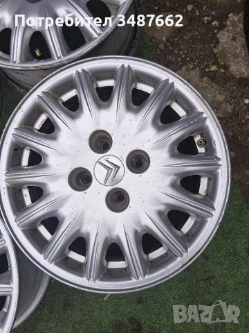 15цола за Пежо Ситроен 6.5J ×15 ет 25 ц.65.1 , снимка 4 - Гуми и джанти - 52874774