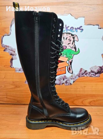 DR MARTENS 12270 Високи ботуши с цип до коляното номер 39 , снимка 4 - Дамски ботуши - 43024097