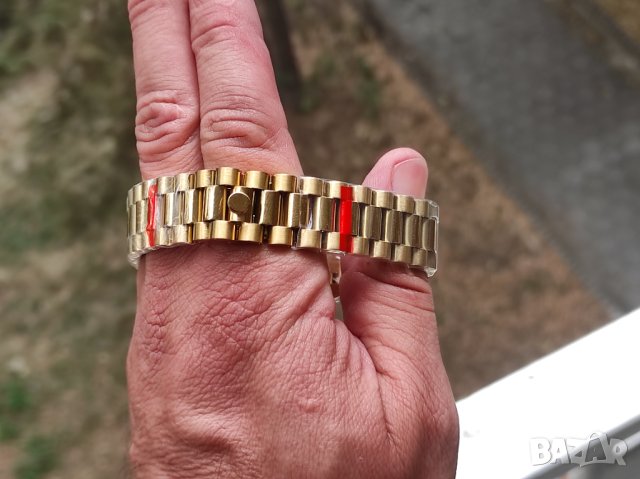 Seiko 5 mod "The Tony Soprano" President bracelet, снимка 10 - Мъжки - 43242645