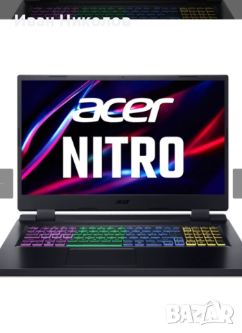 Лаптоп Acer NITRO , снимка 2 - Лаптопи за игри - 52523480