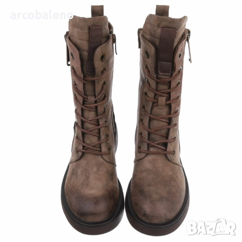 Дамски боти с връзки, 6цвята , снимка 8 - Дамски боти - 51763003