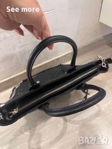 GUESS чанта в черно нова, снимка 8 - Чанти - 50329135