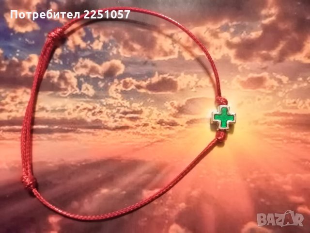 Ръчно изработени гривни с кръст, снимка 11 - Гривни - 24991392