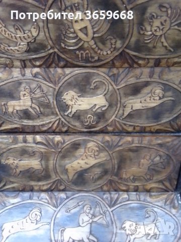 Зодии,дърворезби х 3,00 лв/бр, снимка 11 - Декорация за дома - 39906927