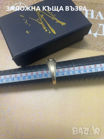 Златен Пръстен - 14 Карата, снимка 4 - Пръстени - 52833594