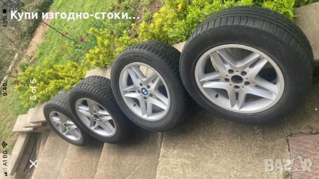 Зимни гуми 255/55/18 с лети джанти BMW X5