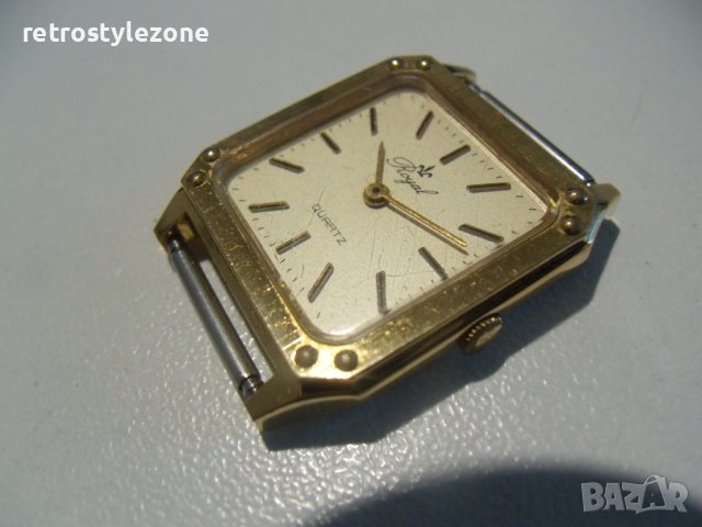 № 7237 стар часовник  - Royal   - дамски  - кварцов  - работещ, снимка 2 - Дамски - 42944447