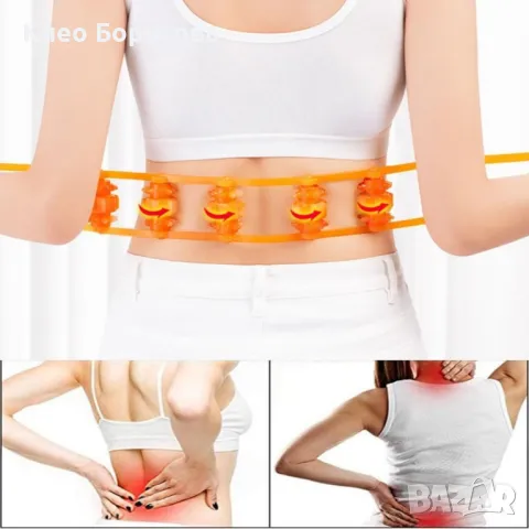 Ръчно масажно въже – 100 см, за мускулна релаксация, снимка 9 - Други - 49169647