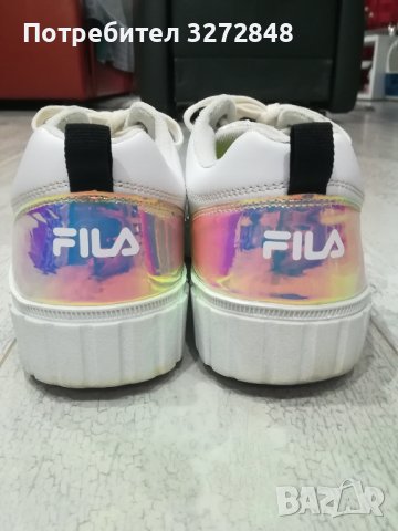 Кожени кецове/маратонки /FILA - N:42, снимка 4 - Кецове - 43775706