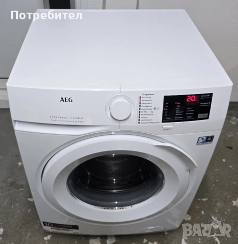 Инверторна Пералня AEG 6000 Series 8кг А+++ 1400 оборота, снимка 6 - Перални - 52220815