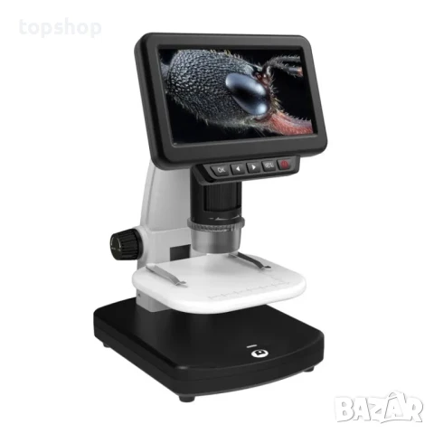 ЗАПЕЧАТАН, НЕОТВАРЯН, буквално нов преносим многофункционален цифров микроскоп YS020 5", снимка 3 - Друга електроника - 50552487