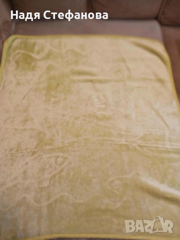 Меко бебешко одеяло 120 см на 100 см - 2 броя, снимка 2 - Спално бельо и завивки - 52129775