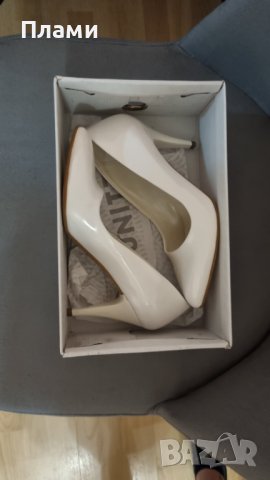Дамски обувки на ток 37 номер, снимка 1 - Дамски елегантни обувки - 39961232