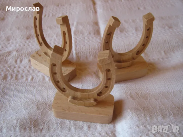 Дървена подкова за дома и работното място., снимка 5 - Декорация за дома - 47910251