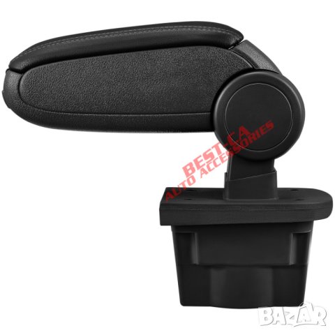 Кожен черен подлакътник за Опел Астра Ж / Opel Astra J 2009-2015, снимка 2 - Аксесоари и консумативи - 43772497