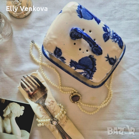 Винтидж керамичен съд за сирена, снимка 4 - Сервизи - 52888102