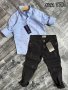 Комплект ризка с дънки за момче, снимка 1 - Детски комплекти - 43907074