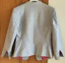 Дамско ленено сиво сако H&M със сребриста нишка; пролет/есен, снимка 2