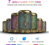 Луксозен Метален Арома Дифузер SALKING – 260ml, Ултразвуков, 7 LED цвята, снимка 3