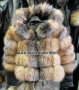 Дамско зимно палто от лисица код 80, снимка 1 - Палта, манта - 36383319