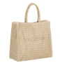 Дамска лятна чанта от слама, Бежов, 42x16x38см. , снимка 3