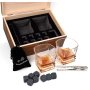 Подаръчен комплект чаши и камъни за уиски, снимка 1 - Чаши - 43940710