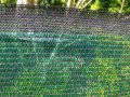 Оградна мрежа, пано засенчваща зелена с UV защита пази от слънце и градушка 