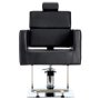 Хидравличен фризьорски стол за фризьорски салон Dylan Barberking LZY-1077A-BLACK, снимка 2