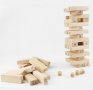 Дървена Дженга Кула с 4 зара и 54 блокчета JENGA / дървен строител , снимка 1 - Образователни игри - 26162136