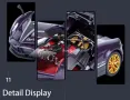 Метален реалистичен модел на Pagani Huayra, снимка 11